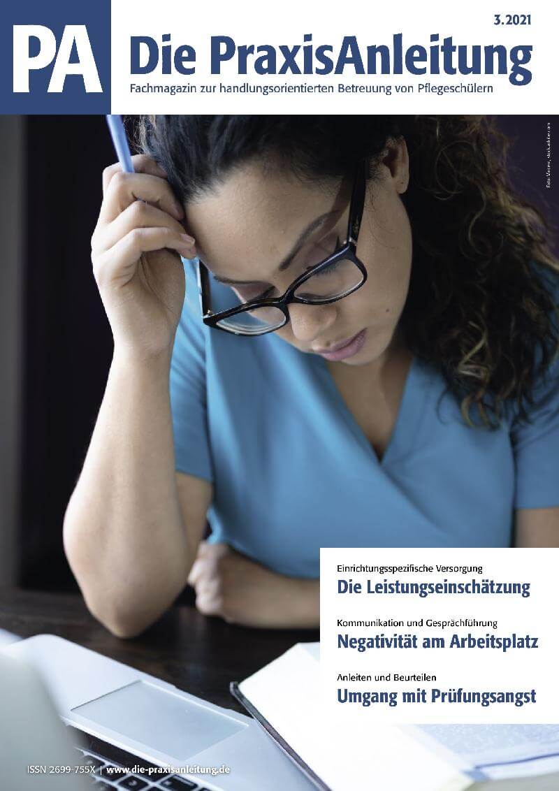 Ausgabe 3.2021 Prüfungsangst